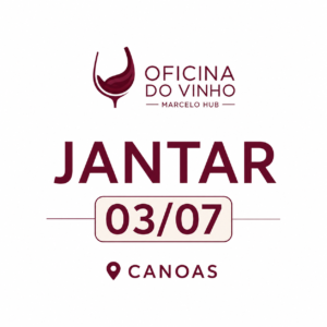 Oficina do Vinho Especial Canoas | 3 de julho de 2026
